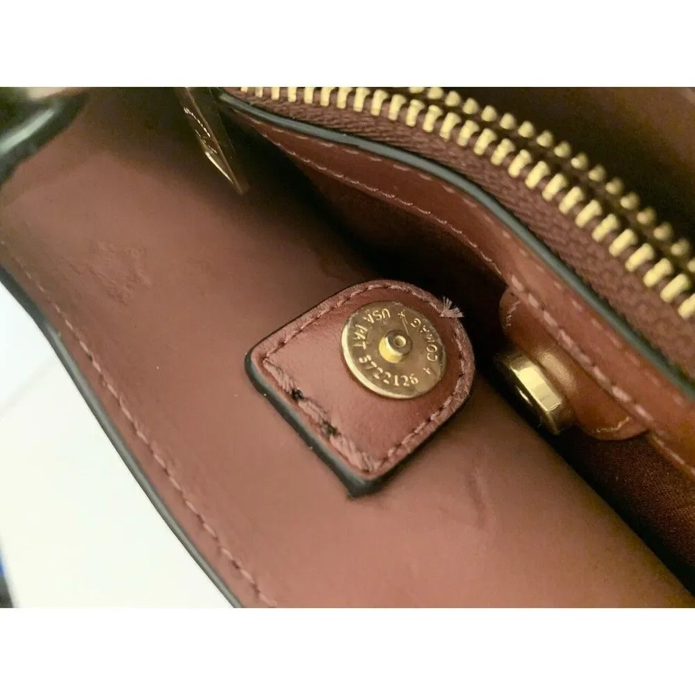 Coach Small Town Bucket Bag Shoulder Bag Leather Shooting Stars M2181 C7245 - Picture 9 of 11